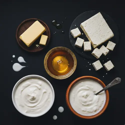 Fresh Dairy products used by lemon chillies.